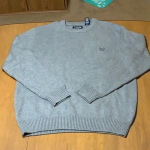 Men’s Chaps gray sweater size medium